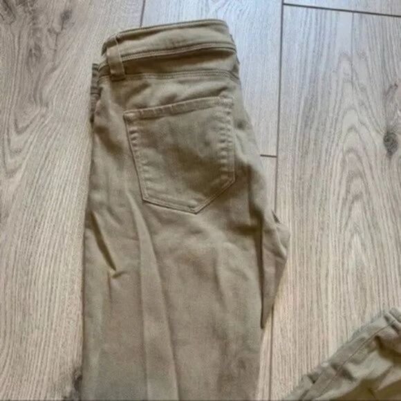 UNIQLO subtle khaki skinny jeans size 6 - Picture 7 of 9
